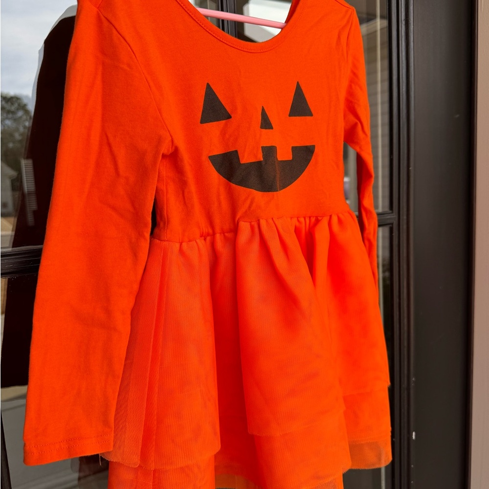 Cat and Jack Orange Pumpkin dress